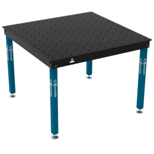 GPPH Svetsbord BASIC på fötter 1200x1200 mm fi16 mm rutnät 100x100 mm