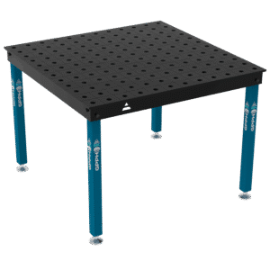 GPPH Svetsbord BASIC på fötter 1200x1200 mm fi28 mm rutnät 100x100 mm