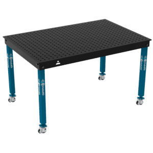 GPPH Svetsbord BASIC på hjul 1500x1000 mm fi16 mm rutnät 50x50 mm