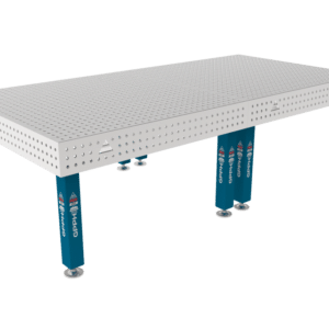 GPPH Svetsbord PRO INOXpå fötter 3000x1480 mm fi16 mm rutnät 50x50 mm