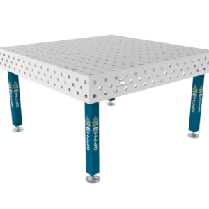 GPPH Svetsbord PLUS INOX på fötter 1500x1480 mm fi28 mm rutnät 100x100 mm