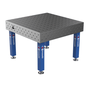 GPPH Svetsbord PRO på fötter 1200x1200 mm fi16 mm rutnät 100x100 mm