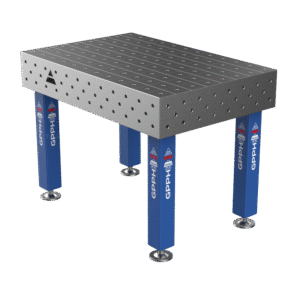 GPPH Svetsbord PRO på fötter 1200x800 mm fi16 mm rutnät 100x100 mm