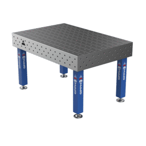 GPPH Svetsbord PRO på fötter 1500x1000 mm fi16 mm rutnät 100x100 mm