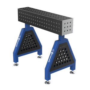 GPPH Svetsstöd TRESTLE PRO på fötter 1000x200x200 mm fi 16 mm rutnät 50x50 mm
