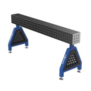 GPPH Svetsstöd TRESTLE PRO på fötter 2000x200x200 mm fi 16 mm rutnät 50x50 mm