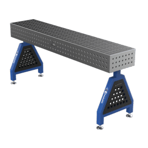 GPPH Svetsstöd TRESTLE PRO på fötter 2000x400x200 mm fi 16 mm rutnät 50x50 mm