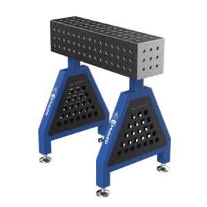 GPPH Svetsstöd TRESTLE PRO på fötter 800x200x200 mm fi 16 mm rutnät 50x50 mm
