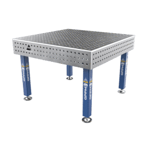 GPPH Svetsbord PLUS på fötter 1200x1200 mm fi16 mm rutnät 50x50 mm