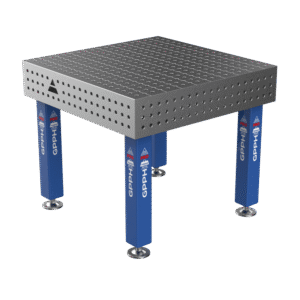 GPPH Svetsbord PRO på fötter 1000x1000 mm fi16 mm rutnät 50x50 mm