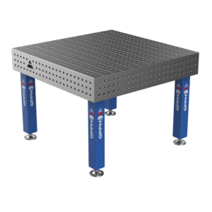 GPPH Svetsbord PRO på fötter 1200x1200 mm fi16 mm rutnät 50x50 mm