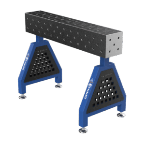 GPPH Svetsstöd TRESTLE ECO på fötter 1200x200x200 mm fi 16 mm diagonalt rutnät