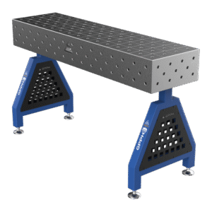 GPPH Svetsstöd TRESTLE ECO på fötter 1500x400x200 mm fi 16 mm diagonalt rutnät