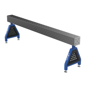 GPPH Svetsstöd TRESTLE PRO på fötter 3000x200x200 fi16 mm diagonalt rutnät