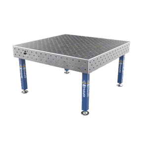 GPPH  Svetsbord PLUS på fötter 1500x1480 mm fi16 mm diagonalt rutnät