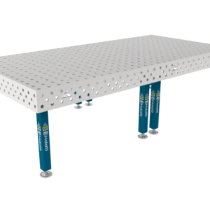GPPH Svetsbord PLUS INOX på fötter 3000x1480 mm fi28 mm rutnät 100x100 mm