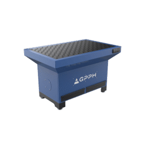 GPPH  Slip- och svetsstation basmodul 1270x770 mm fi28 mm rutnät 100x100 mm