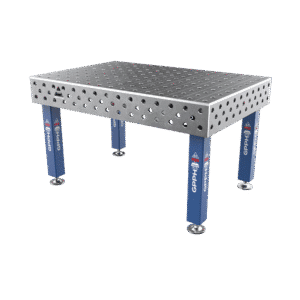 GPPH Svetsbord PRO på fötter 1500x1000 mm fi28 mm rutnät 100x100 mm