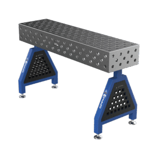 GPPH Svetsstöd TRESTLE ECO på fötter 1500x400x200 mm fi 28 mm diagonalt rutnät