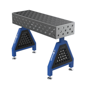 GPPH  Svetsstöd TRESTLE EXPERT på fötter 1200x400x200 mm fi 28 mm diagonalt rutnät