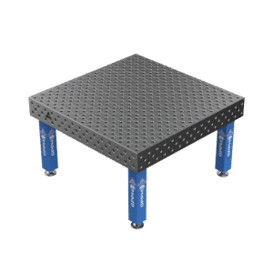GPPH Svetsbord EXPERTpå fötter 1500x1480 mm fi28 mm diagonalt rutnät