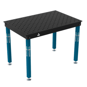 GPPH  Svetsbord BASIC på fötter 1200x800 mm fi16 mm diagonalt rutnät