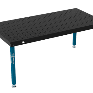 GPPH  Svetsbord BASIC på fötter 2000x1000 mm fi16 mm diagonalt rutnät