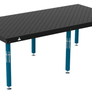 GPPH  Svetsbord BASIC på fötter 2400x1200 mm fi16 mm diagonalt rutnät