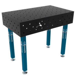 GPPH Svetsbord ECO på fötter 1000x600 mm fi16 mm rutnät 100x100 mm