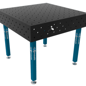 GPPH Svetsbord ECO på fötter 1000x1000 mm fi16 mm rutnät 100x100 mm