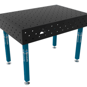 GPPH Svetsbord ECO på fötter 1200x800 mm fi16 mm rutnät 100x100 mm