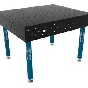 GPPH Svetsbord ECO på fötter 1200x1000 mm fi16 mm rutnät 100x100 mm