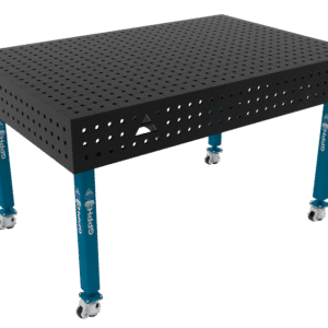 GPPH Svetsbord ECO på hjul 1500x1000 mm fi16 mm rutnät 50x50 mm