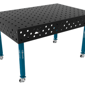 GPPH Svetsbord ECO på hjul 1500x1000 mm fi28 mm rutnät 100x100 mm