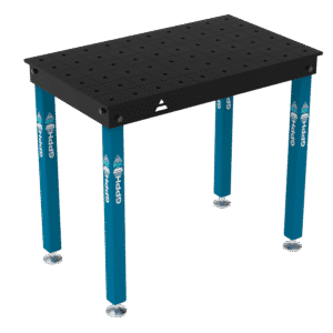 GPPH Svetsbord BASIC på fötter 1000x600 mm fi16 mm rutnät 100x100 mm