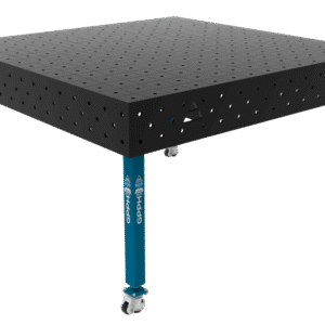 GPPH Svetsbord ECO på hjul 1500x1480 mm fi16 mm rutnät 100x100 mm