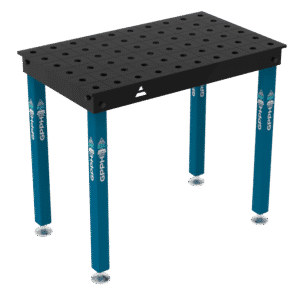 GPPH Svetsbord BASIC på fötter 1000x600 mm fi28 mm rutnät 100x100 mm