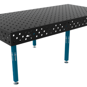 GPPH Svetsbord ECO på fötter 2400x1200 mm fi28 mm rutnät 100x100 mm
