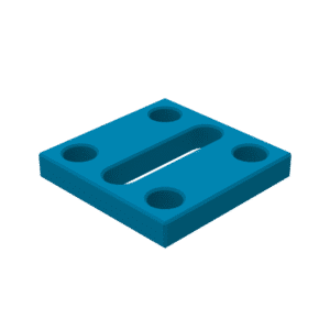 GPPH  Adapterplatta EXPERT 150x150 fi 28 mm