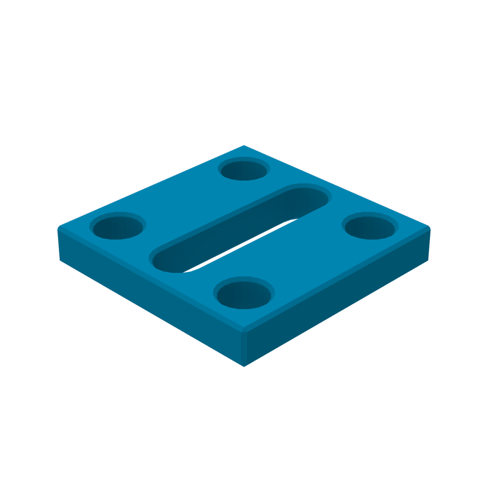 GPPH Adapterplatta EXPERT 150x150 fi 28 mm