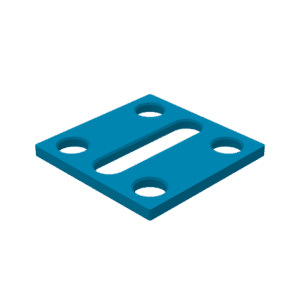 GPPH  Adapterplatta PRO 150x150 fi 16 mm