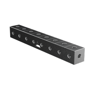 GPPH  Koppling, block PLUS 800x100x100 fi28 mm rutnät 100x100 mm