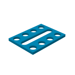GPPH  Adapterplatta PLUS 200x150 fi 16 mm